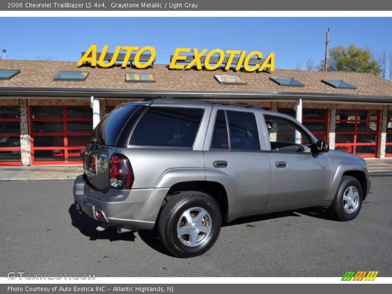 Graystone Metallic / Light Gray 2006 Chevrolet TrailBlazer LS 4x4