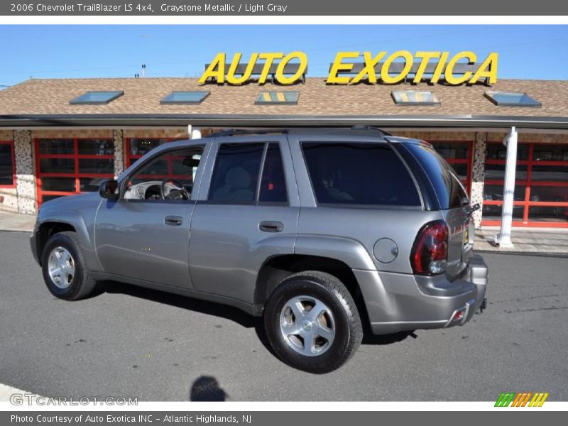 Graystone Metallic / Light Gray 2006 Chevrolet TrailBlazer LS 4x4
