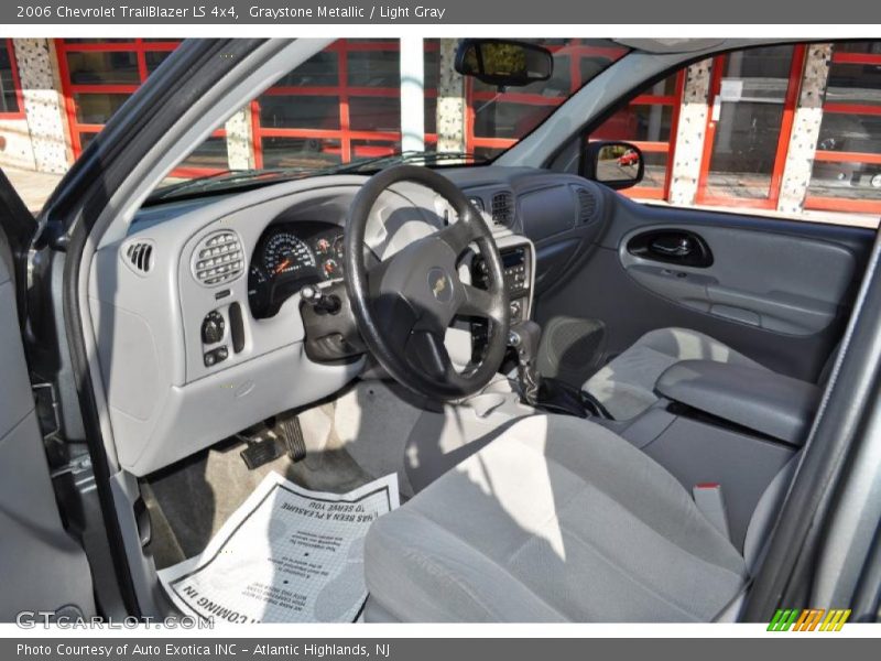 Graystone Metallic / Light Gray 2006 Chevrolet TrailBlazer LS 4x4
