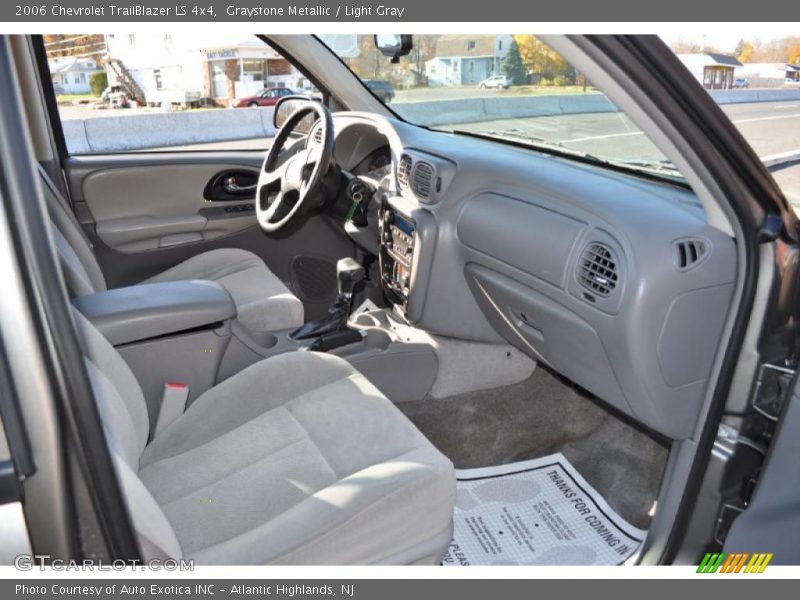 Graystone Metallic / Light Gray 2006 Chevrolet TrailBlazer LS 4x4