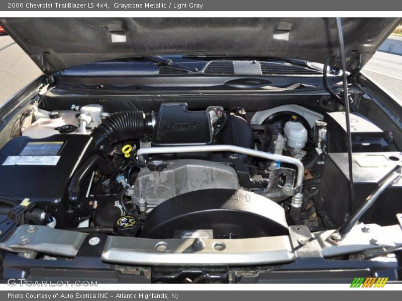 Graystone Metallic / Light Gray 2006 Chevrolet TrailBlazer LS 4x4