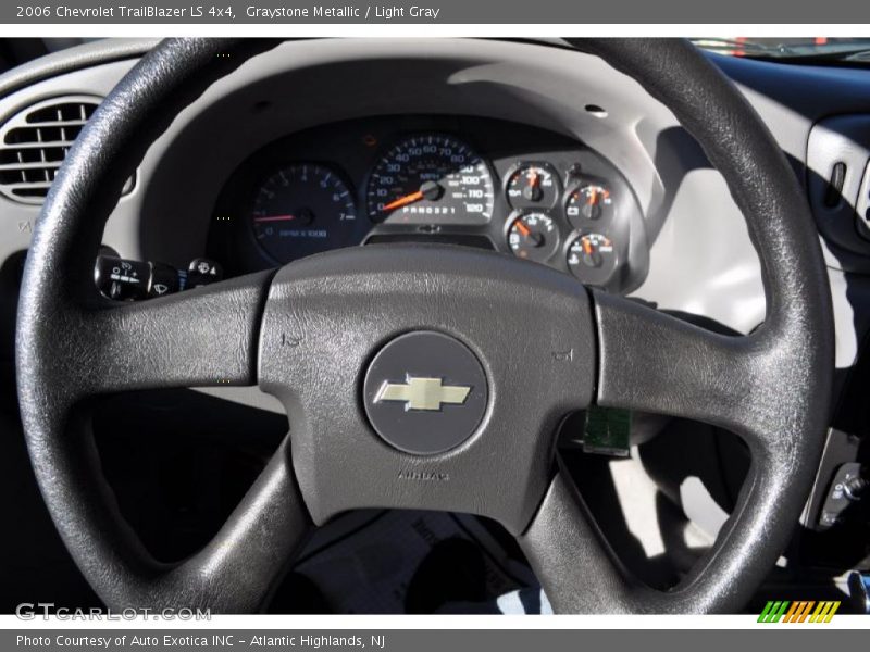 Graystone Metallic / Light Gray 2006 Chevrolet TrailBlazer LS 4x4
