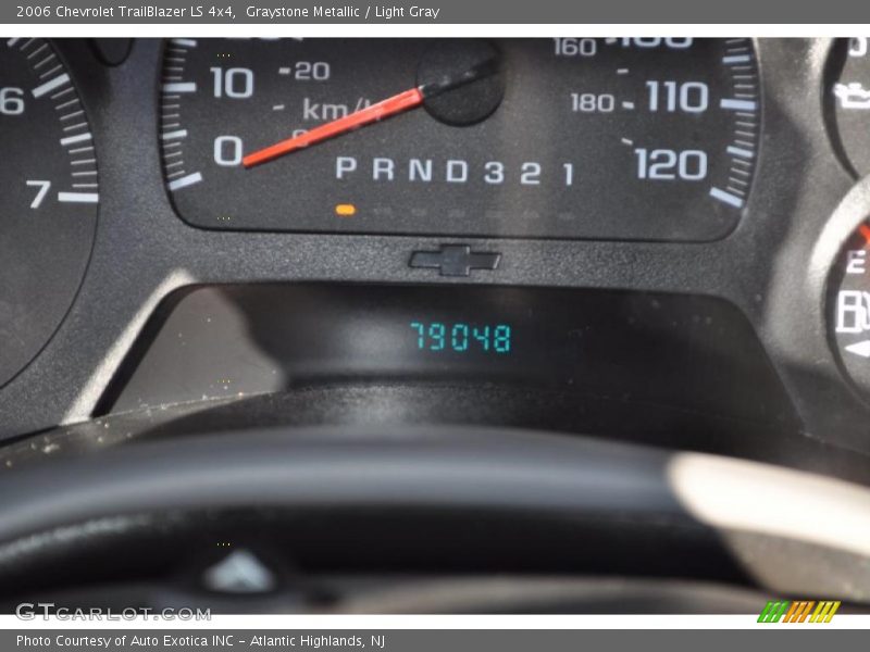 Graystone Metallic / Light Gray 2006 Chevrolet TrailBlazer LS 4x4