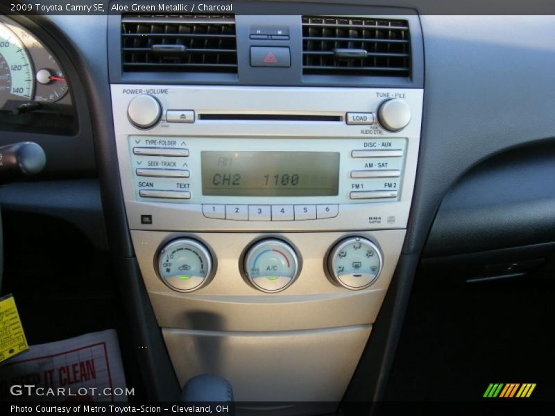 Aloe Green Metallic / Charcoal 2009 Toyota Camry SE
