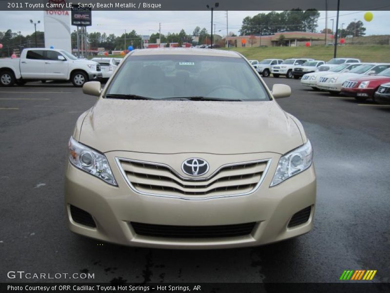 Sandy Beach Metallic / Bisque 2011 Toyota Camry LE