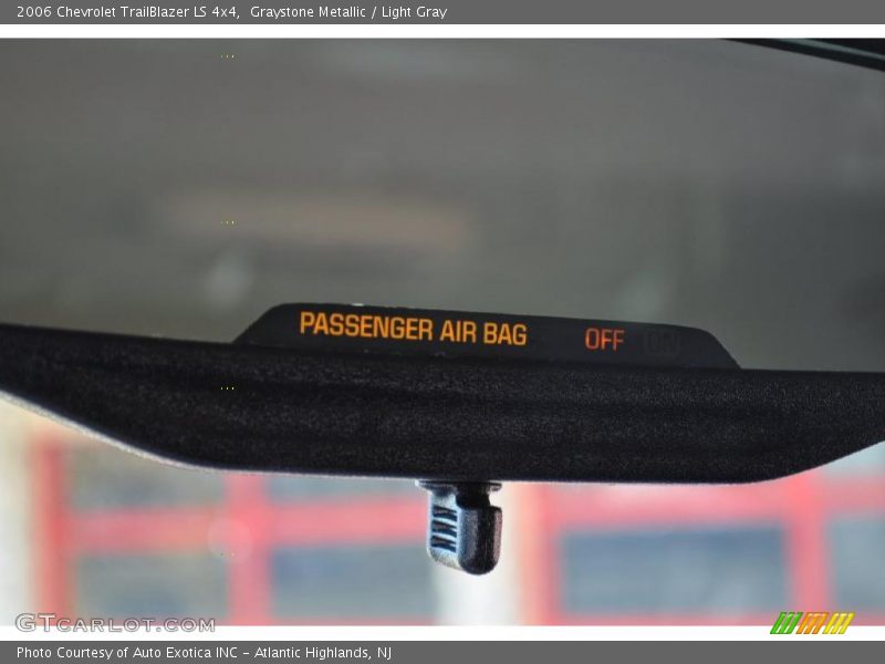 Graystone Metallic / Light Gray 2006 Chevrolet TrailBlazer LS 4x4