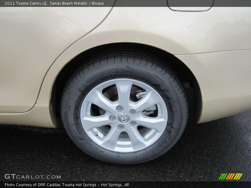 Sandy Beach Metallic / Bisque 2011 Toyota Camry LE