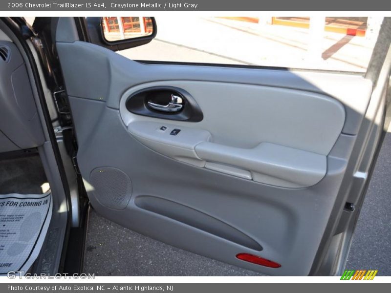 Graystone Metallic / Light Gray 2006 Chevrolet TrailBlazer LS 4x4