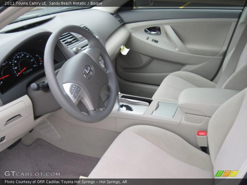 Sandy Beach Metallic / Bisque 2011 Toyota Camry LE