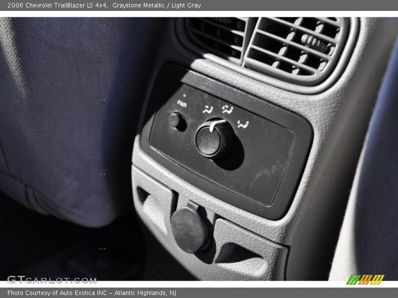 Graystone Metallic / Light Gray 2006 Chevrolet TrailBlazer LS 4x4