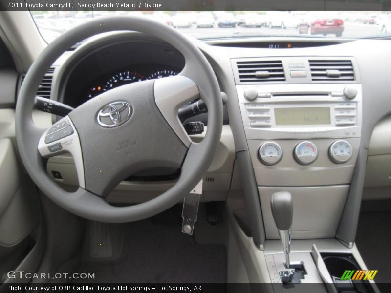 Sandy Beach Metallic / Bisque 2011 Toyota Camry LE