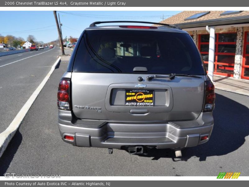 Graystone Metallic / Light Gray 2006 Chevrolet TrailBlazer LS 4x4