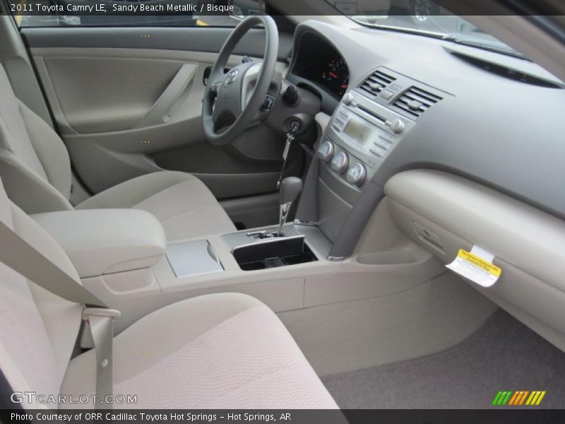 Sandy Beach Metallic / Bisque 2011 Toyota Camry LE