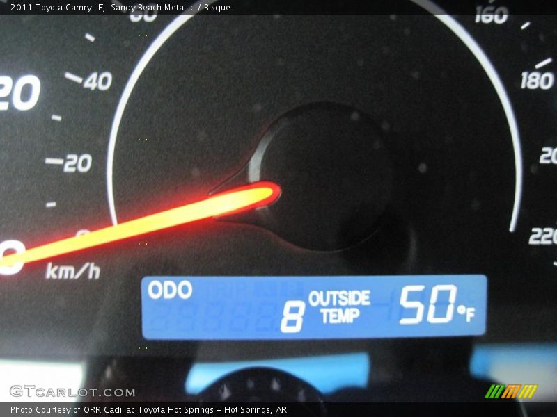 Sandy Beach Metallic / Bisque 2011 Toyota Camry LE