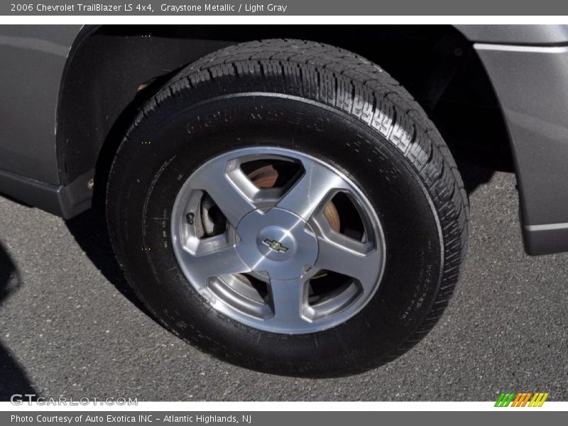 Graystone Metallic / Light Gray 2006 Chevrolet TrailBlazer LS 4x4