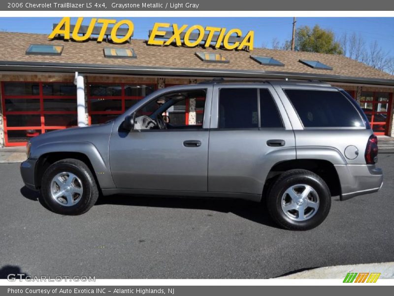 Graystone Metallic / Light Gray 2006 Chevrolet TrailBlazer LS 4x4