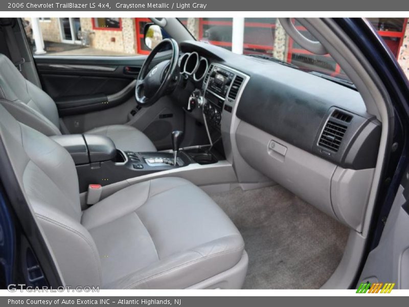 Graystone Metallic / Light Gray 2006 Chevrolet TrailBlazer LS 4x4