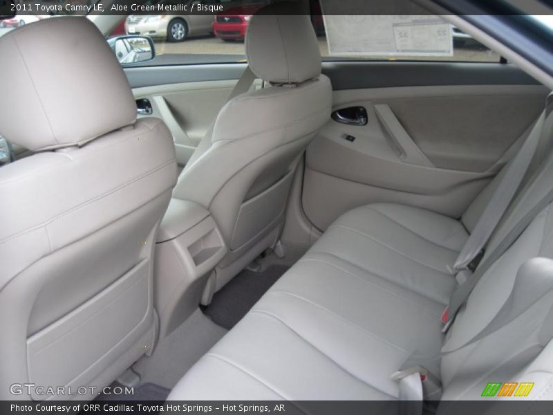 Aloe Green Metallic / Bisque 2011 Toyota Camry LE