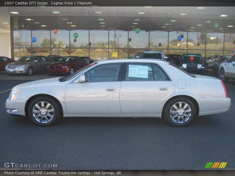 Cognac Frost / Titanium 2007 Cadillac DTS Sedan