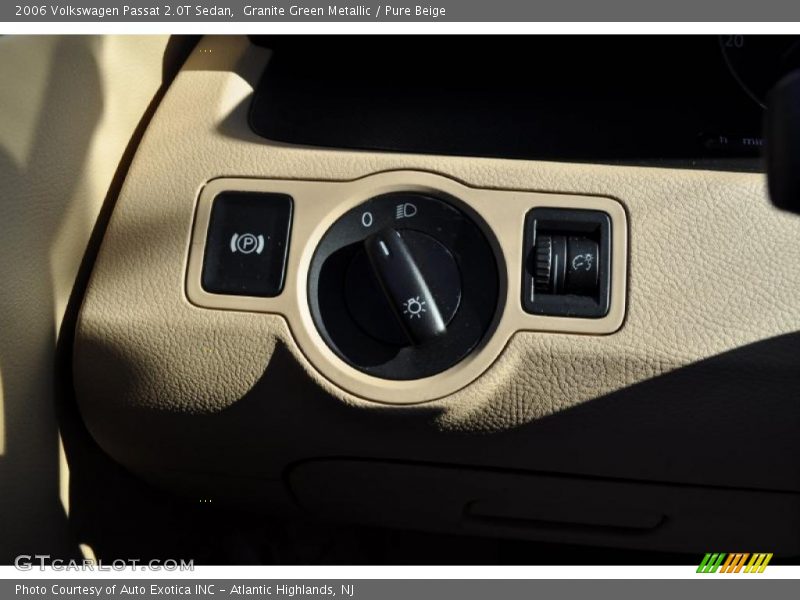 Granite Green Metallic / Pure Beige 2006 Volkswagen Passat 2.0T Sedan