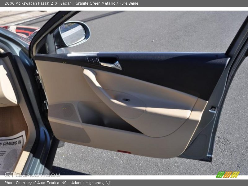 Granite Green Metallic / Pure Beige 2006 Volkswagen Passat 2.0T Sedan