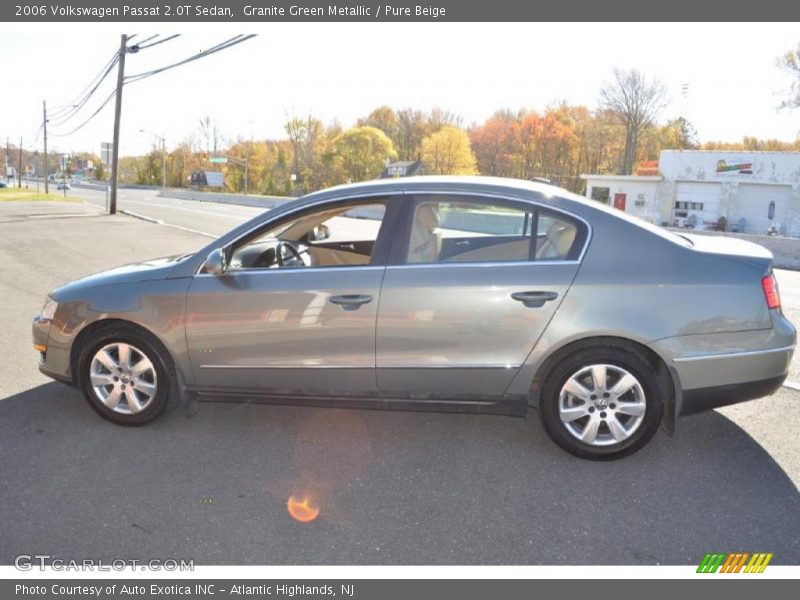 Granite Green Metallic / Pure Beige 2006 Volkswagen Passat 2.0T Sedan