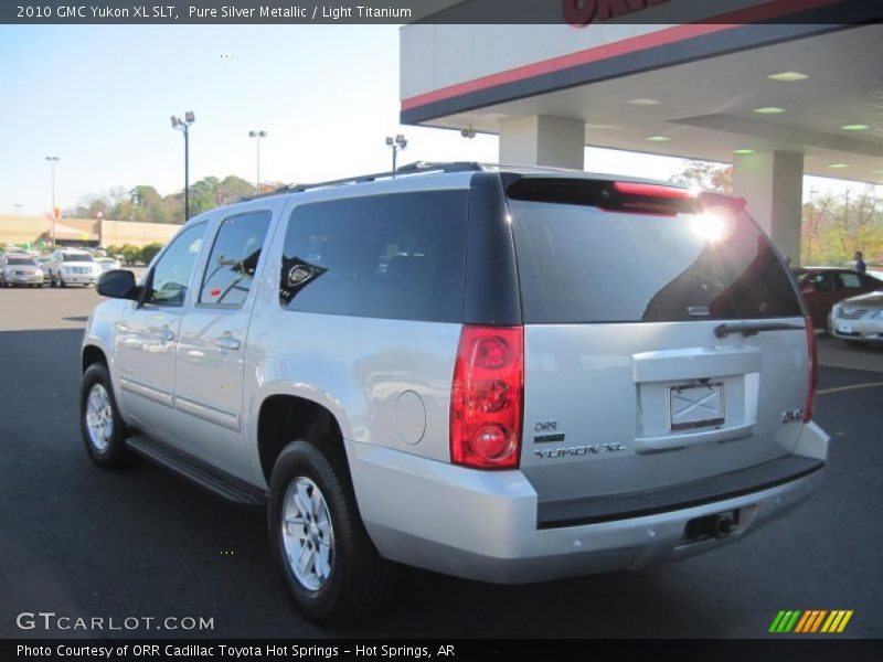 Pure Silver Metallic / Light Titanium 2010 GMC Yukon XL SLT