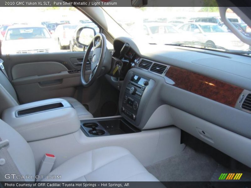  2010 Yukon XL SLT Light Titanium Interior