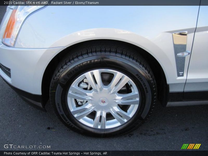 Radiant Silver / Ebony/Titanium 2010 Cadillac SRX 4 V6 AWD