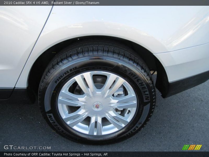 Radiant Silver / Ebony/Titanium 2010 Cadillac SRX 4 V6 AWD