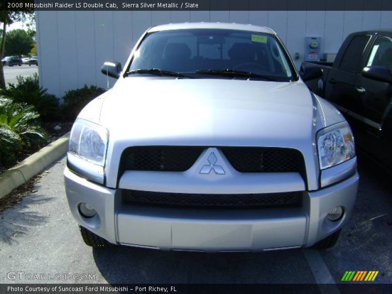 Sierra Silver Metallic / Slate 2008 Mitsubishi Raider LS Double Cab
