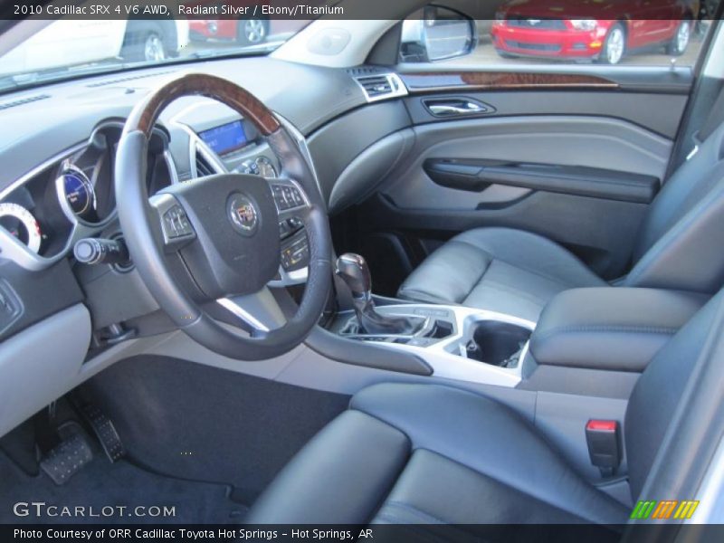 Radiant Silver / Ebony/Titanium 2010 Cadillac SRX 4 V6 AWD