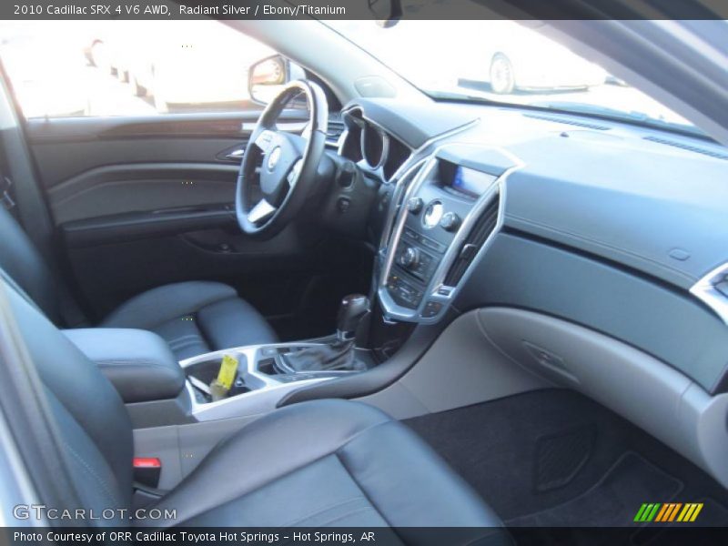 Radiant Silver / Ebony/Titanium 2010 Cadillac SRX 4 V6 AWD