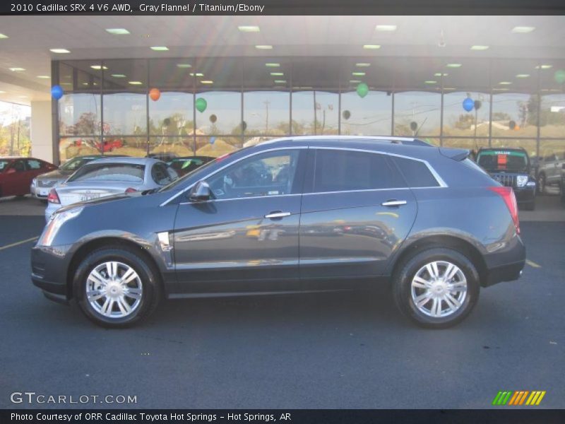 Gray Flannel / Titanium/Ebony 2010 Cadillac SRX 4 V6 AWD