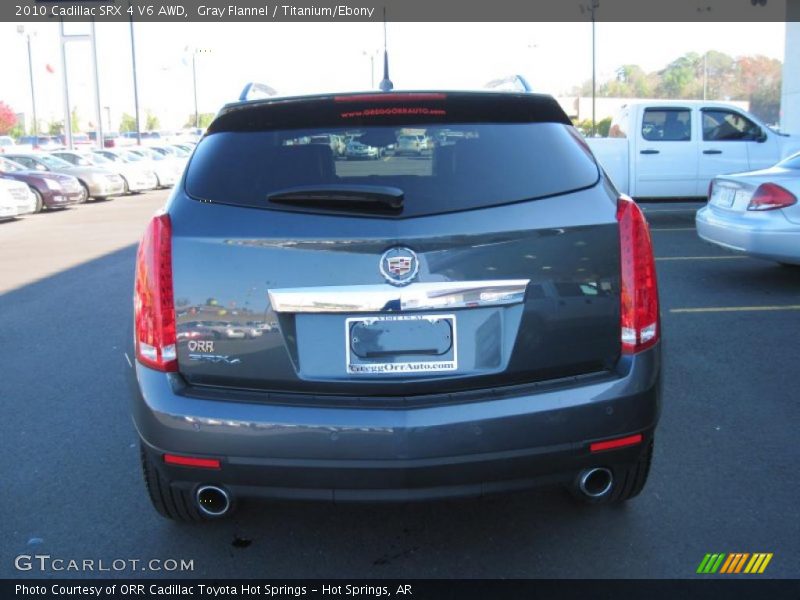Gray Flannel / Titanium/Ebony 2010 Cadillac SRX 4 V6 AWD