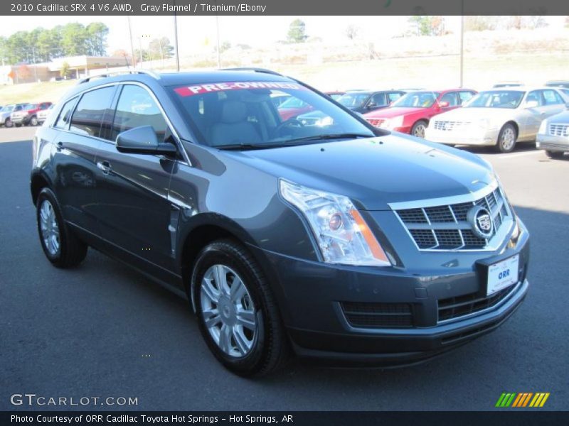 Gray Flannel / Titanium/Ebony 2010 Cadillac SRX 4 V6 AWD