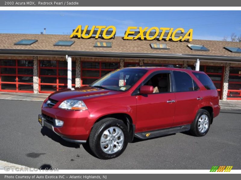 Redrock Pearl / Saddle 2003 Acura MDX