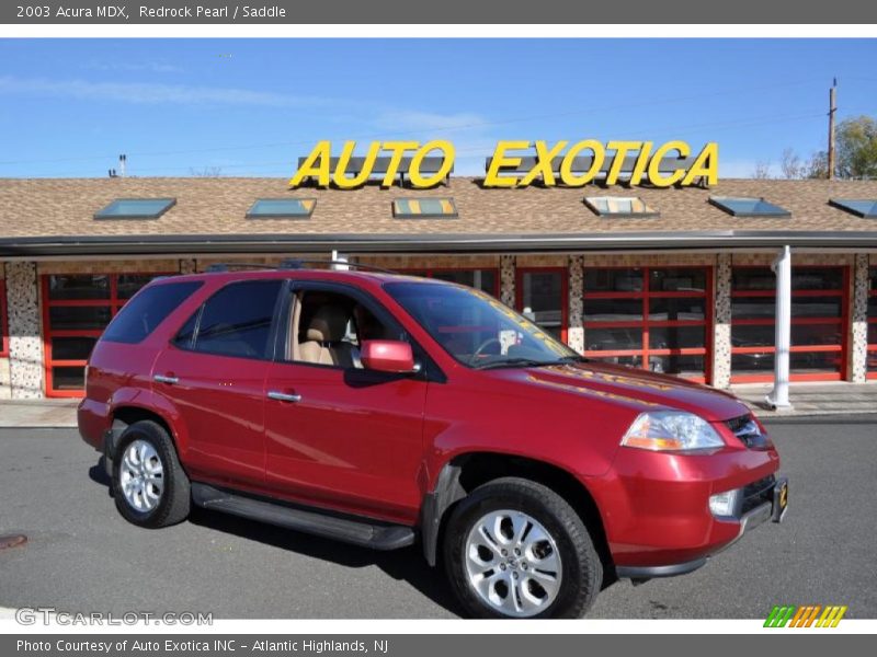 Redrock Pearl / Saddle 2003 Acura MDX