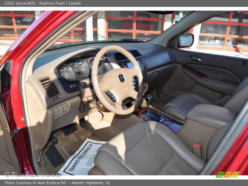 Redrock Pearl / Saddle 2003 Acura MDX