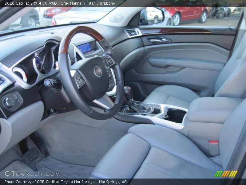 Gray Flannel / Titanium/Ebony 2010 Cadillac SRX 4 V6 AWD