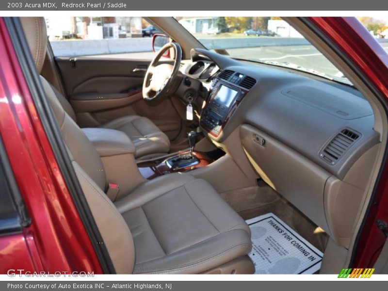 Redrock Pearl / Saddle 2003 Acura MDX