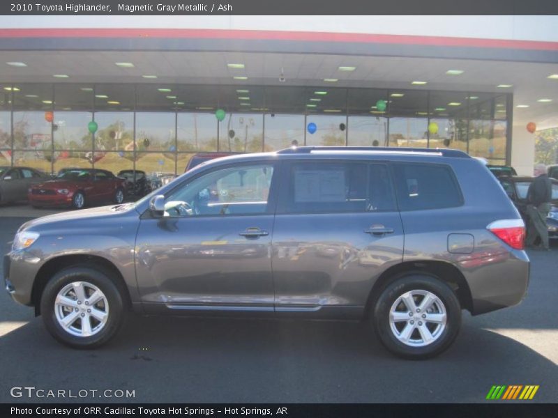 Magnetic Gray Metallic / Ash 2010 Toyota Highlander