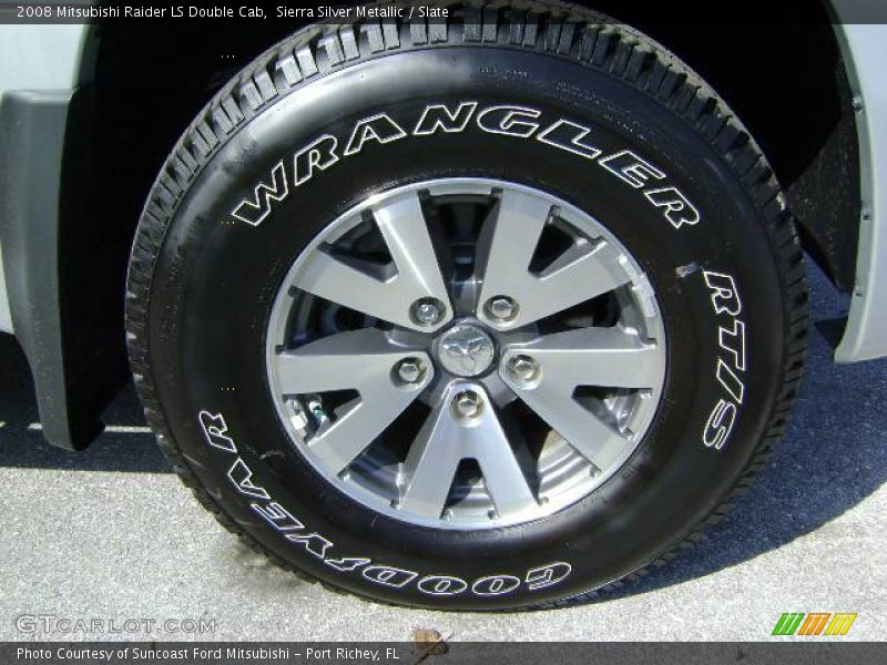 Sierra Silver Metallic / Slate 2008 Mitsubishi Raider LS Double Cab