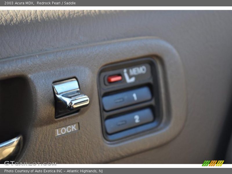 Redrock Pearl / Saddle 2003 Acura MDX