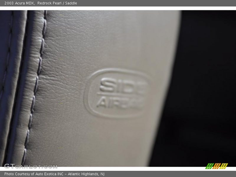 Redrock Pearl / Saddle 2003 Acura MDX