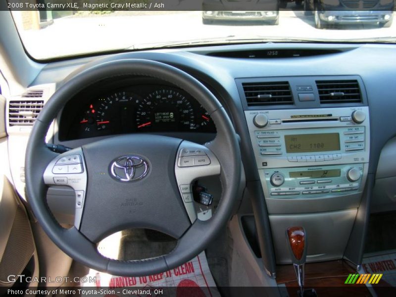 Magnetic Gray Metallic / Ash 2008 Toyota Camry XLE