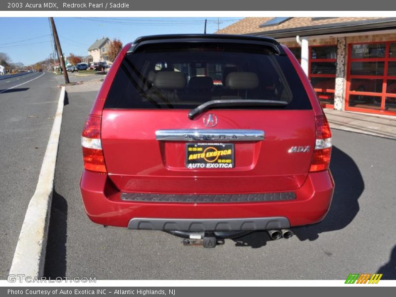 Redrock Pearl / Saddle 2003 Acura MDX