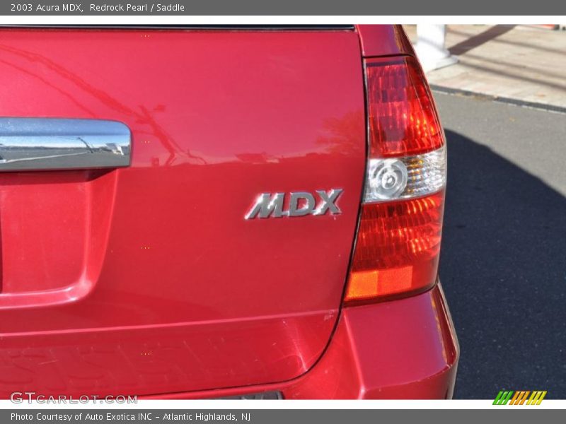 Redrock Pearl / Saddle 2003 Acura MDX