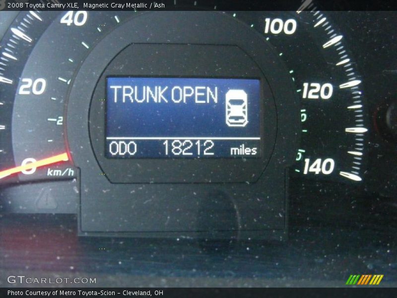 Magnetic Gray Metallic / Ash 2008 Toyota Camry XLE