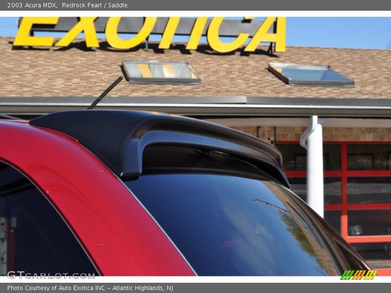 Redrock Pearl / Saddle 2003 Acura MDX
